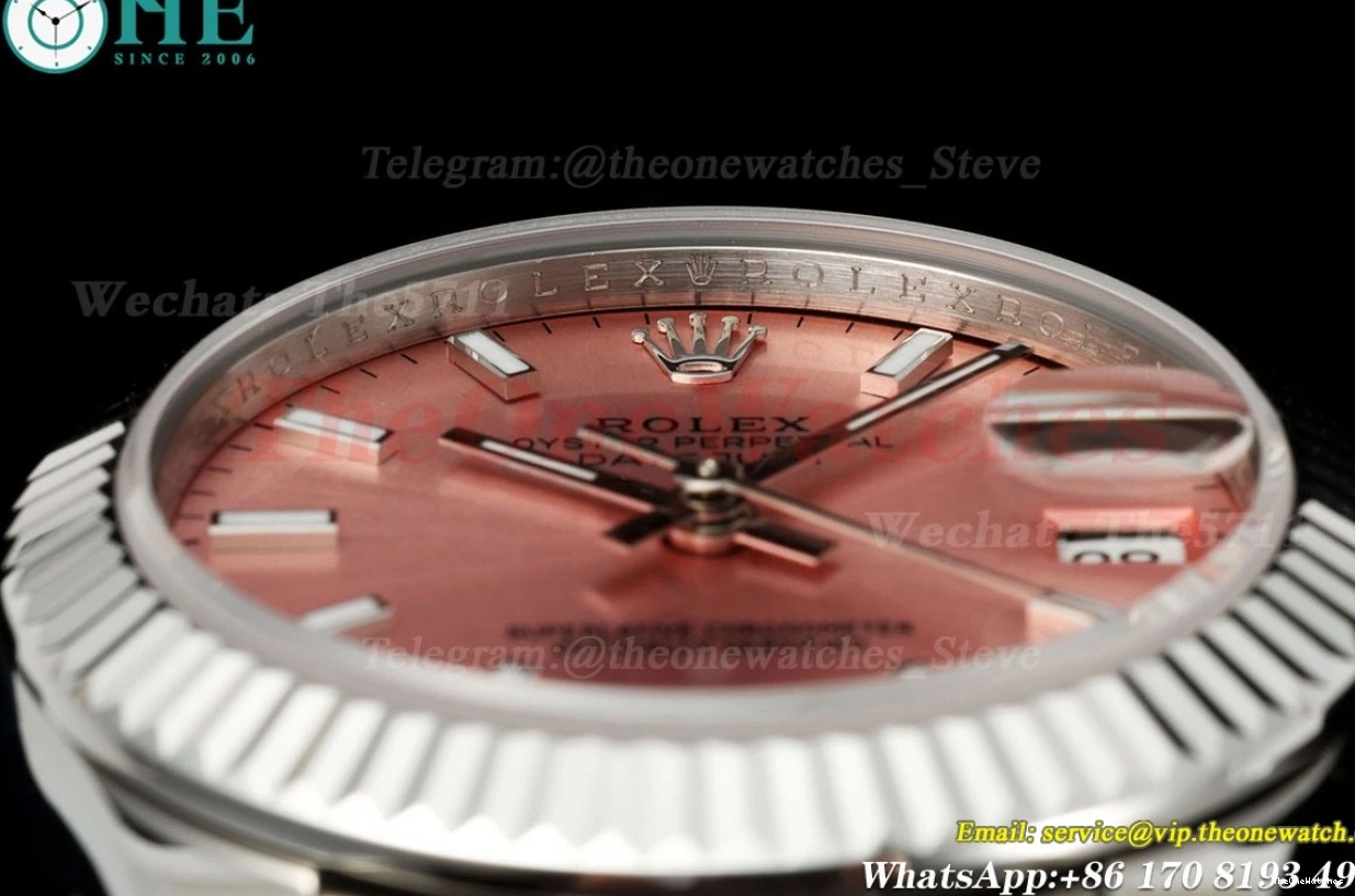 31mm Datejust Dial GMF SS A2824 Pink 278274 SS Oys 0404